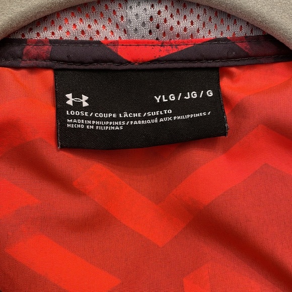 Under Armour Packable Lightweight Jacket Boy Size Large - Picture 3 of 11